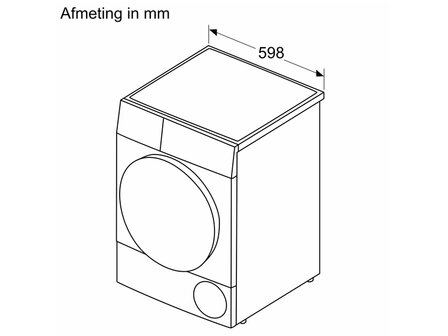 Bosch WQB246C9NL (Warmtepompdroger) [tijdelijk uitverkocht]