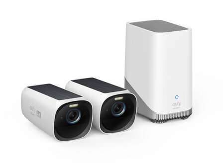Eufy EufyCam S330 (2-pack met HomeBase 3)
