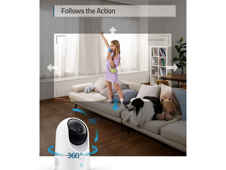 Eufy 2K indoor PTZ camera