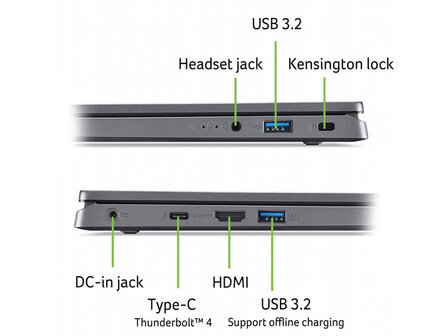 Acer Aspire i5 1334U (17.3 inch F-HD)