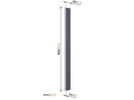 Vogel&#039;s TVA 6000 Kabelgoot (Zwart)