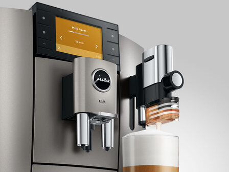 Jura E8 Midnight Silver (ED)
