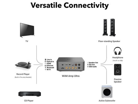 WiiM Amp Ultra (Space Grey)