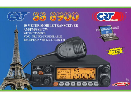 CRT SS8900 27Mc transceiver