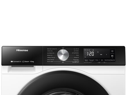 Hisense WD3S9043BW3 (Was-droog combinatie)