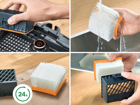 Bosch BGB41POW1 (Stofzuiger met zak)