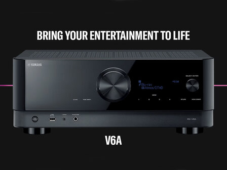 Yamaha RX-V6A (Zwart)