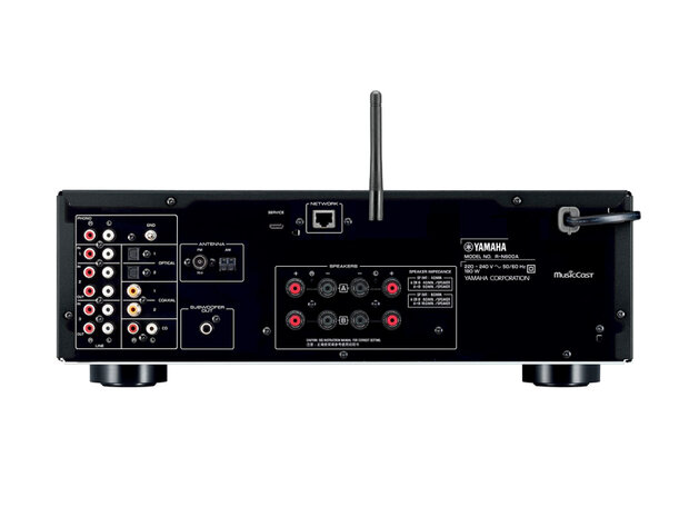 Yamaha R-N600A (Zwart)