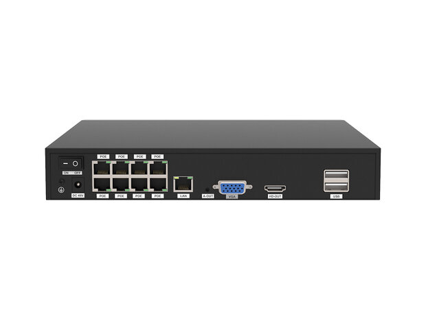 Foscam FN9108HE - 8-kanaals 5MP PoE NVR [tijdelijk uitverkocht]