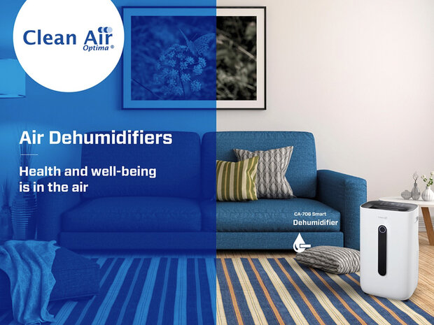 CleanAir CA-706 Smart (luchtontvochtiger en luchtreiniger)