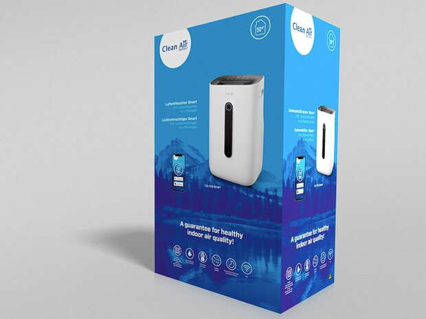 CleanAir CA-706 Smart (luchtontvochtiger en luchtreiniger)