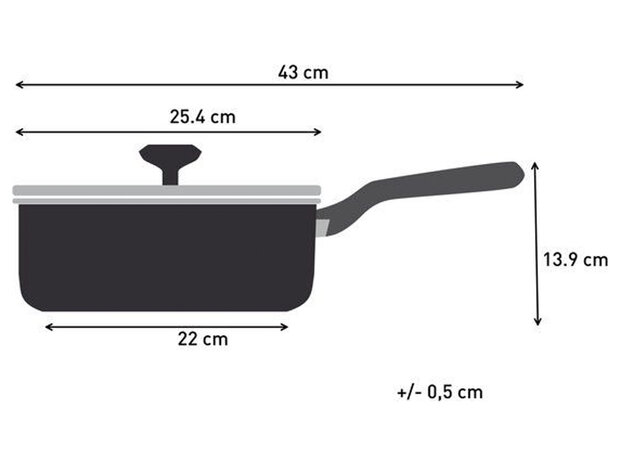 Tefal Cook & Change hapjespan 24 cm