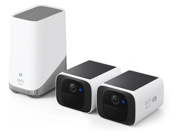 Eufy SoloCam S220 2-pack + HomeBase 3