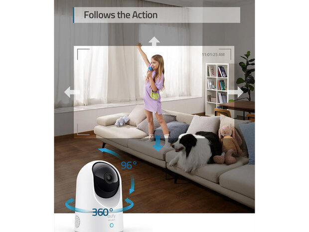 Eufy 2K indoor PTZ camera