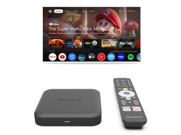 Quantis Streaming Box - Google TV QE700