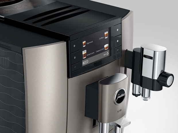 Jura E8 Midnight Silver (ED)