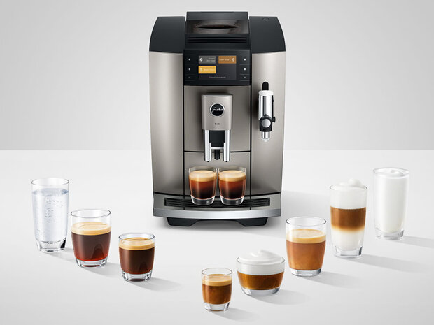Jura E8 Midnight Silver (ED)