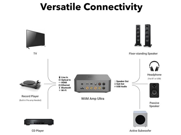 WiiM Amp Ultra (Space Grey)
