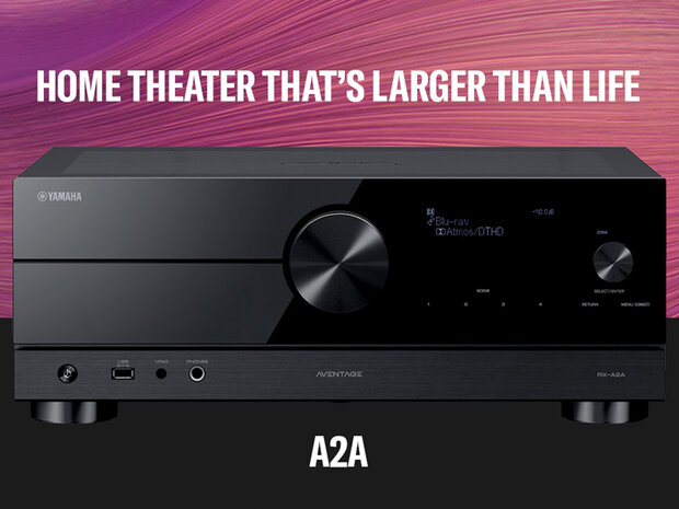 Yamaha RX-A2A (Zwart)