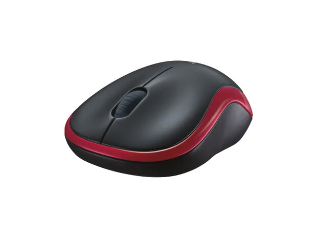 Logitech M185 (Rood) (Draadloos)