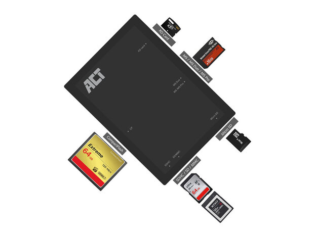 ACT AC6370 USB 3.0 kaartlezer