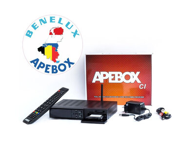 APEBox CI S2+C/T2 SC/CI USB PVR 12/220V fastscan