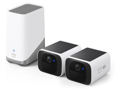 Eufy SoloCam S220 2-pack + HomeBase 3
